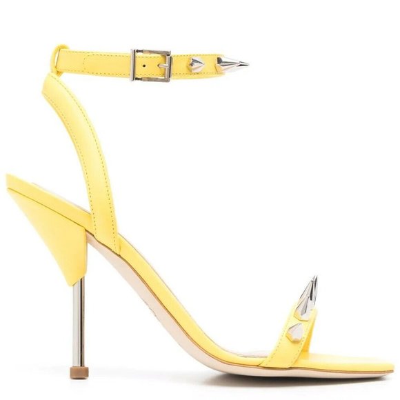 Alexander McQueen Spike Sandals Size 38.5 - Picture 2 of 4